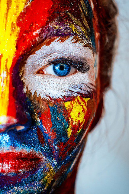 vivcreativity's tweet image. #vivcreativity#creativity#paint#color#life#face