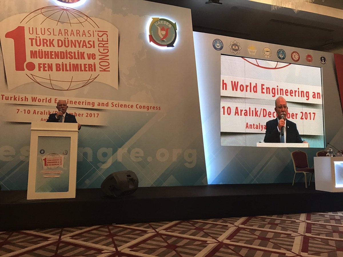 ULUSLARARASI TÜRK DÜNYASI MÜHENDİSLİK VE FEN BİLİMLERİ KONGRESİ BAŞLADI.
turkegitimsen.org.tr/icerik_goster.…