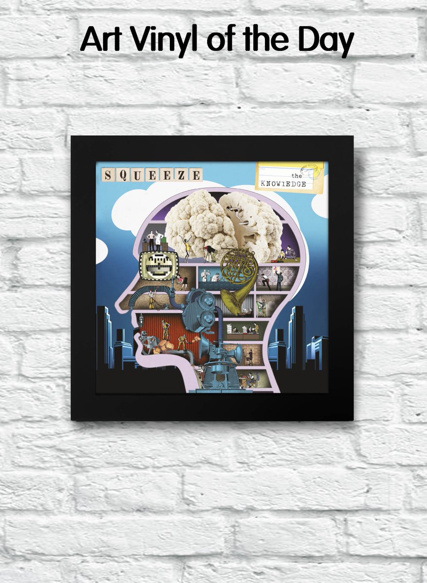 Best Art Vinyl of the day. <a href="/Squeezeofficial/">Squeeze</a> - The Knowledge

Design and Art Direction <a href="/StylorougeUK/">Stylorouge</a> Additional Illustration Pete Lloyd 

As featured in this years Best Art Vinyl awards.
Vote for your favourite now.. goo.gl/pYh0tW

#Bav17 #squeeze #stylorouge #petelloyd