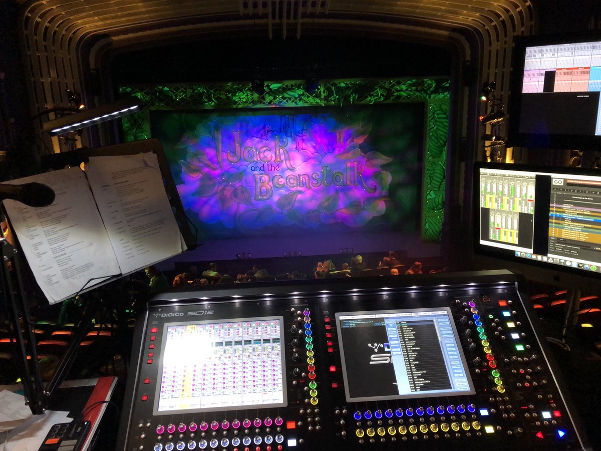 BarnesAudio's tweet photo. Show number one of #CapitolJack here at @CapitolHorsham . Big thanks to the support from @Hiykon , @benhiykon  and of course @DiGiCo_official  for everything this year. Let’s make it a good run! #panto #11thyear https://t.co/v8NENWNa7e