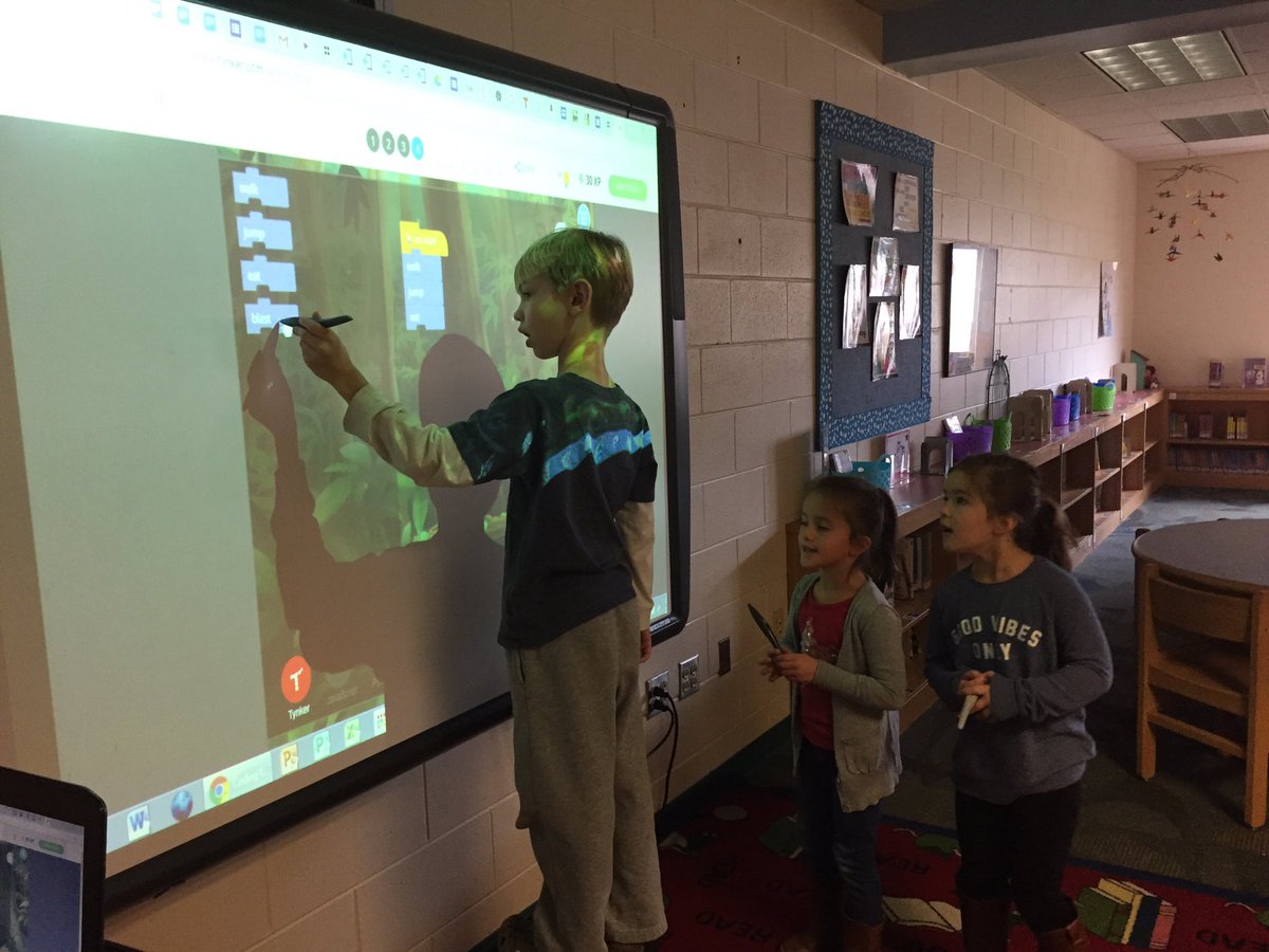 weRweaver's tweet image. Great things are happening during #HourOfCode this year! A special thank you to @ThinkFun for introducing us to #robotrepair online and offline. #oneccps #ccpslibraries