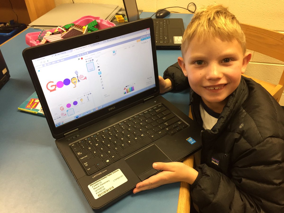 weRweaver's tweet image. Great things are happening during #HourOfCode this year! A special thank you to @ThinkFun for introducing us to #robotrepair online and offline. #oneccps #ccpslibraries