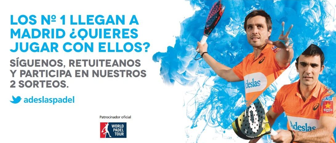 ¡Lo prometido es deuda, aquí viene la segunda sorpresa! ¡NUEVO SORTEO! ¿Quieres jugar contra <a href="/FBelasteguin/">FernandoBelasteguin</a>/<a href="/pablojoselima/">Pablo Lima</a> en la pista del #WPTMasterFinal? Ahora tienes la oportunidad! ¡FW y RT antes del martes a las 12:00 horas y podrás ser el elegido!
segurcaixaadeslas.es/es/landing-sit…