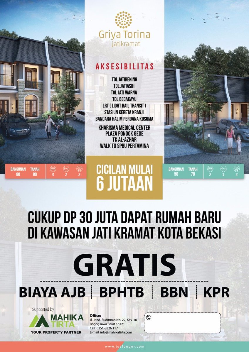 WA/CALL 082299888393, DP 30 JUTA ALL-IN GRATIS SEMUA BIAYA DIJUAL RUMAH 2 LANTAI DI TELUK… …lrumahmurahdibekasi2018.wordpress.com/2017/12/08/wa-…