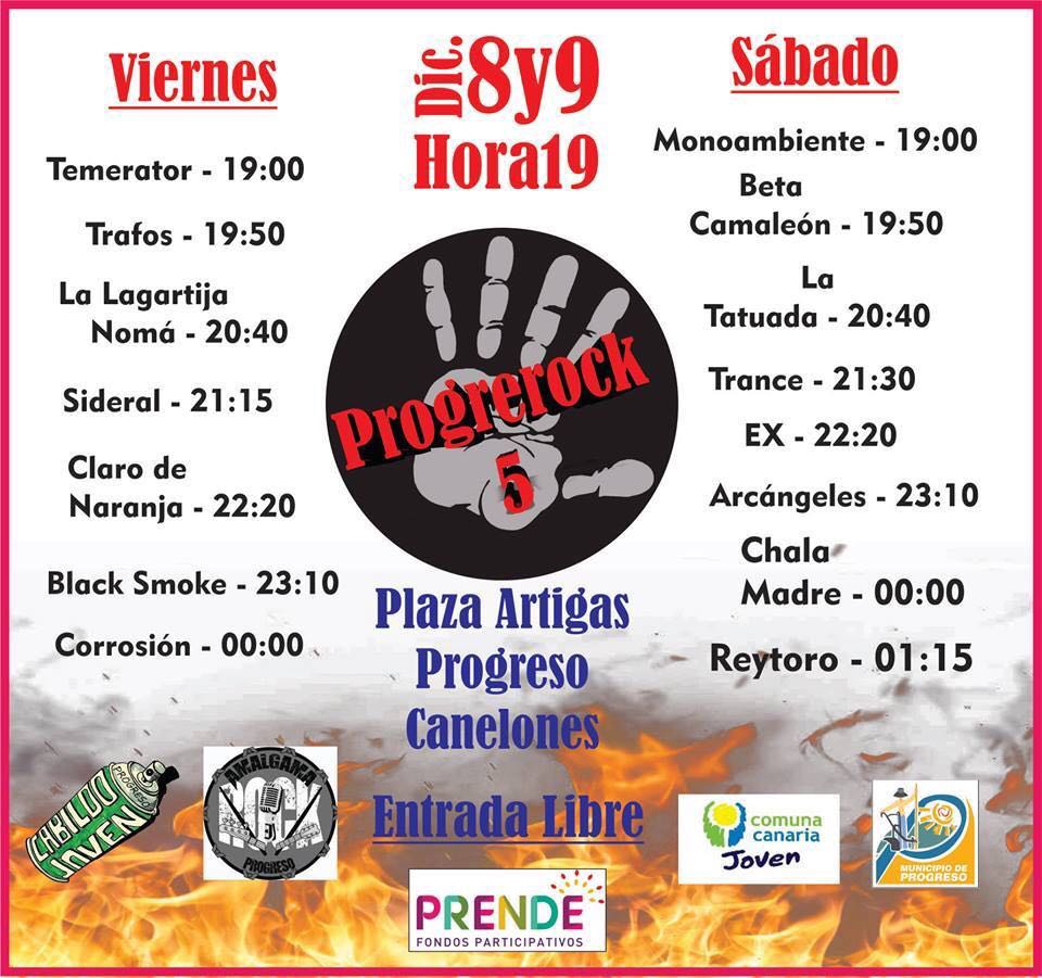 bandaexoficial's tweet image. Despedimos el año a todo #rock y a lo grande!!! Te esperamos el sábado✌🎶 @reytoroUY @Chala__Madre @CJProgreso