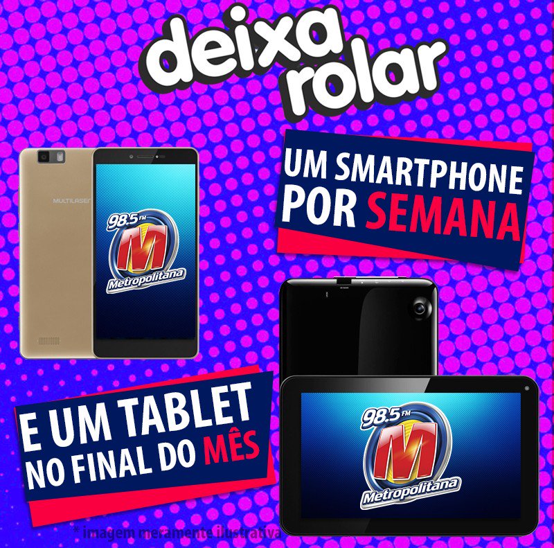 metropolitanafm's tweet image. Em Dezembro:
✔️ Toda sexta-feira sai um Smartphone MS70!
✔️ No final do m... instagram.com/p/Bcc9Qwcn3pF