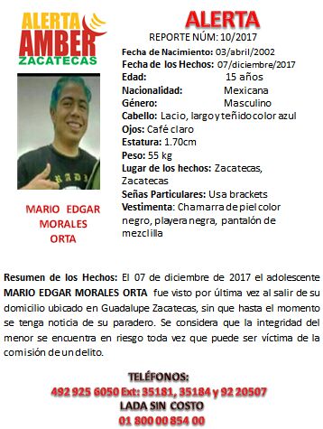 AAMBER_zacs's tweet photo. Comparte para que éste adolescente regrese a casa. https://t.co/ffroM83uQ0