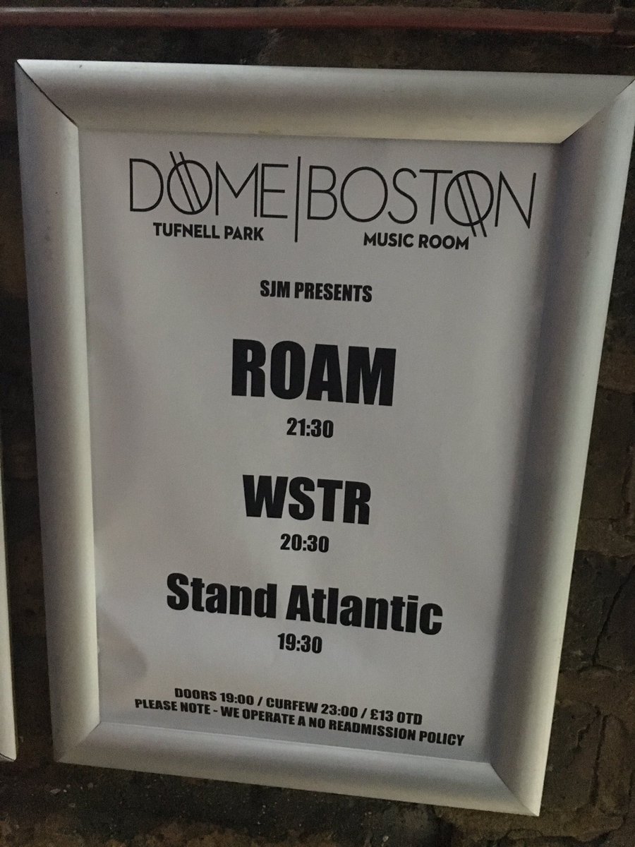 ROAMse's tweet photo. LONDON - @DomeTufnellPark 
TONIGHT'S STAGE TIMES
Bring your A game 🎈🌵 https://t.co/tzU8QvaxVy
