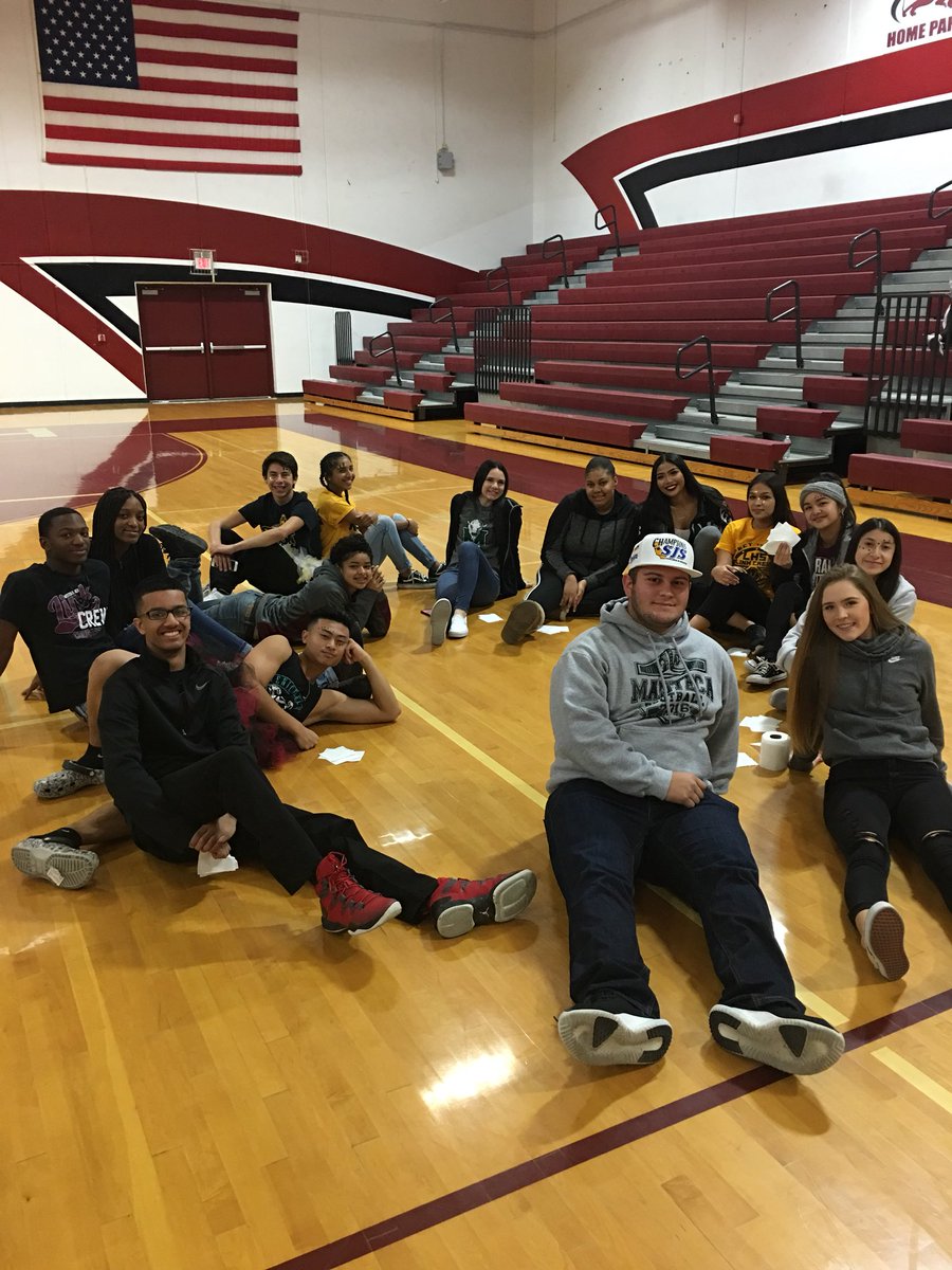 MHSBuffaloes's tweet photo. Collaboration, creativity, communication and critical thinking today with Link Crew MUSD. Students from Manteca High and Lathrop High traveled to Weston Ranch today. @MHSLinkCrew @LathropHigh @LOGICMUSD #proudtobemusd#linkcrew https://t.co/j2j8GIXIlz
