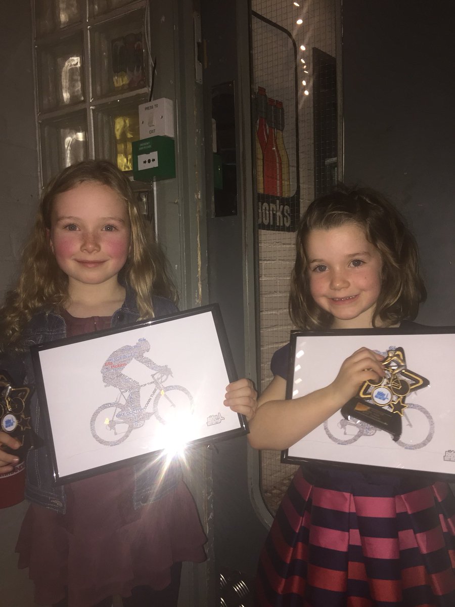 Up in Porth for the <a href="/thebicycledoc/">The Bicycle Doctor</a> kids awards night. Packed here. Great to see so many kids who like biking - my girls so proud of their awards