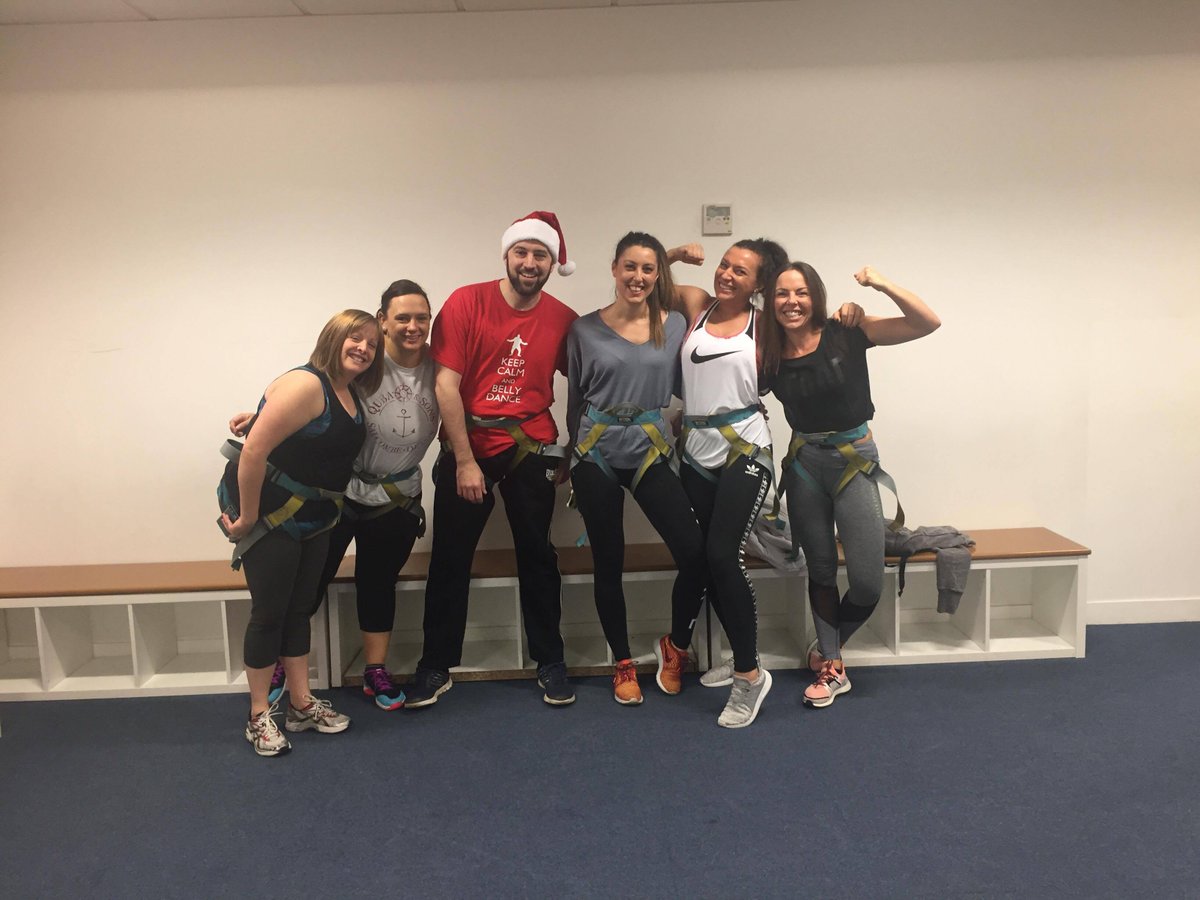 RachelBlight's tweet photo. @GiGroupUK Hampshire and Hounslow Managers working up an appetite before Xmas lunch.  Clip and Climb at @rockupadventure Fareham.  Amazing fun and team building https://t.co/8qZwe7R3KY