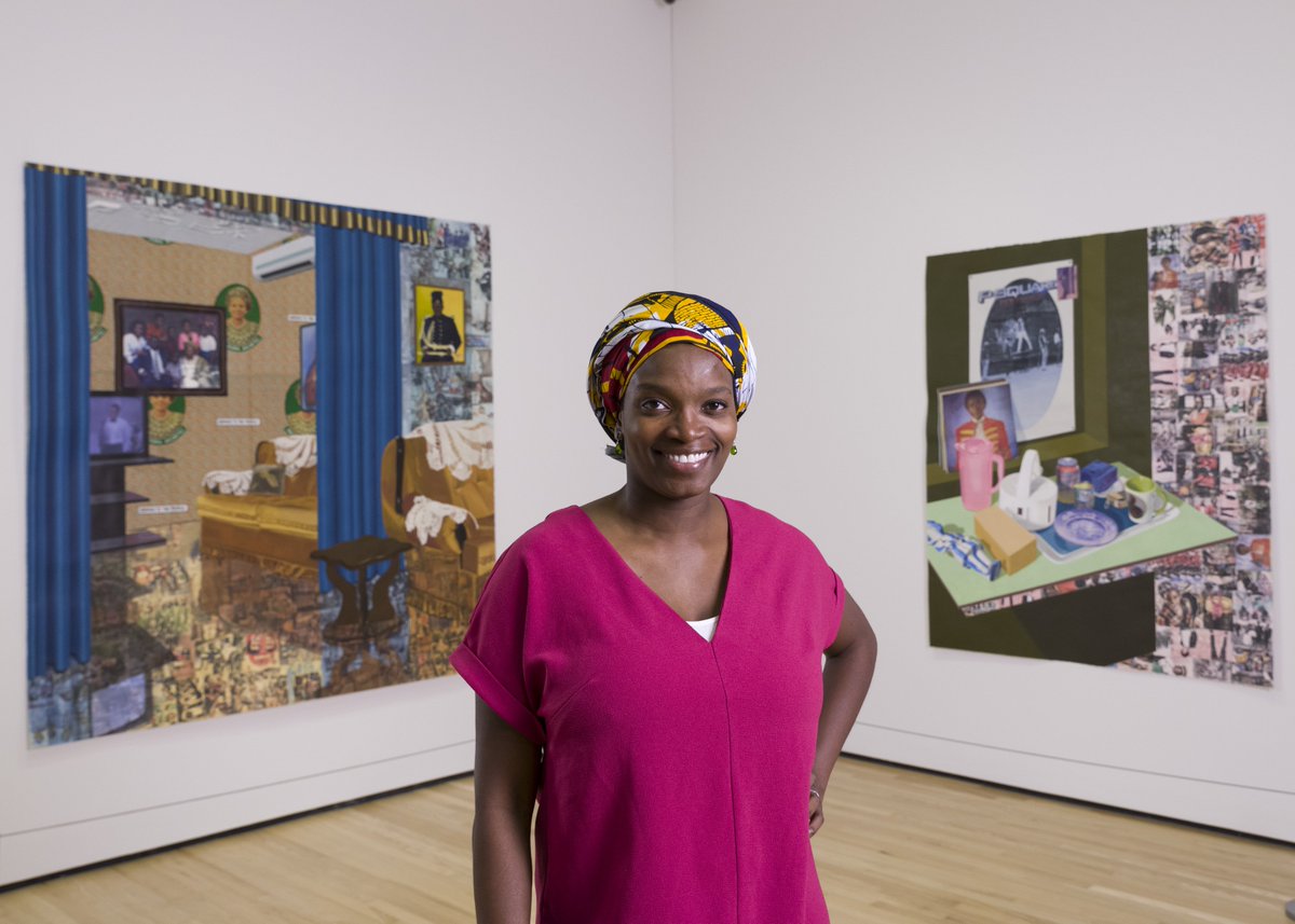 ICYMI: #NjidekaAkunyiliCrosby gave a brilliant talk at @mica the day her new exhibition opened at the BMA. Watch the full convo here: bit.ly/2ApdTD6