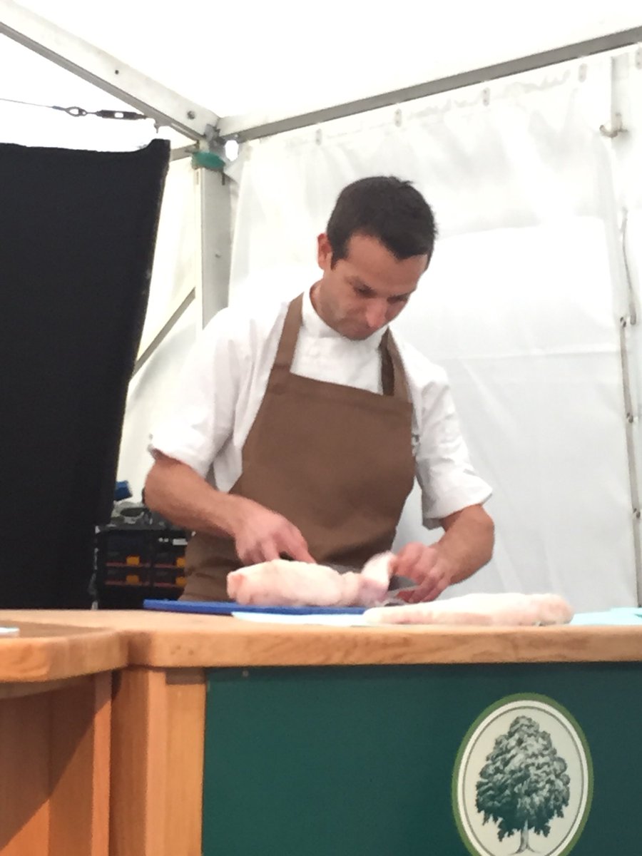 Beautiful demo <a href="/chefhaydock/">Neil Haydock</a> &amp;Karl of Zacrys <a href="/WatergateBay/">Watergate Bay Hotel</a> <a href="/PadstowXmas/">Padstow Christmas Festival 🎄</a> Miso Monkfish smelt so good it was almost torture to watch. SO TASTY