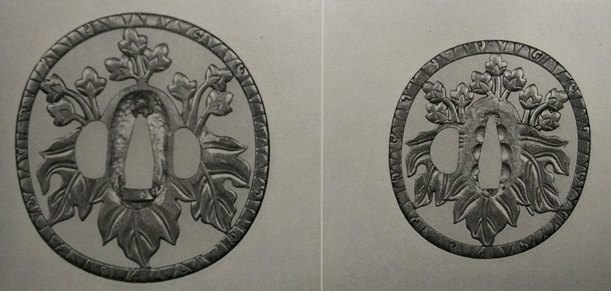 よろいぐるい この大小拵は秀吉死後に形見分けされ 金無垢の鐔は浅野家に それ以外は溝口家に渡ったため 鐔一対は別に重美に認定されている 後藤徳乗の作と伝わり 拵に合わせた姿は写真からでもギラギラが伝わってくる