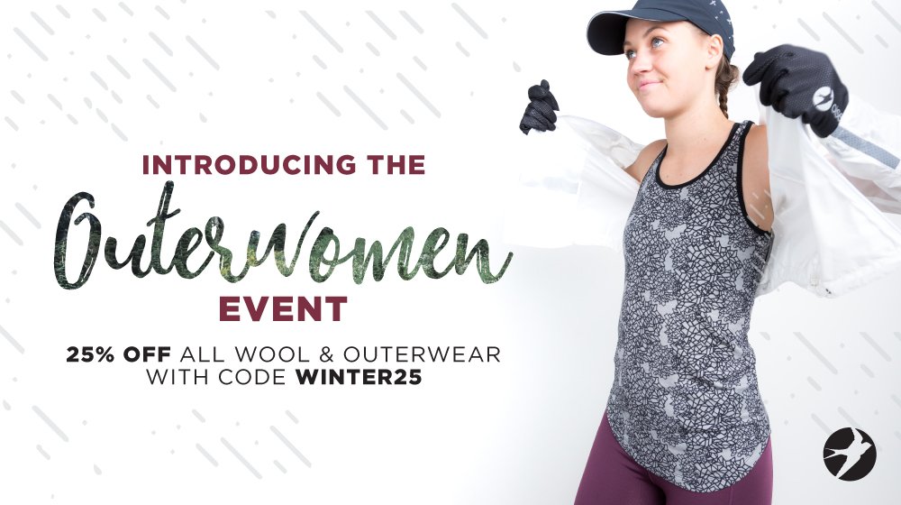 oiselle's tweet image. For the all weather woman! bit.ly/2j3uPYp