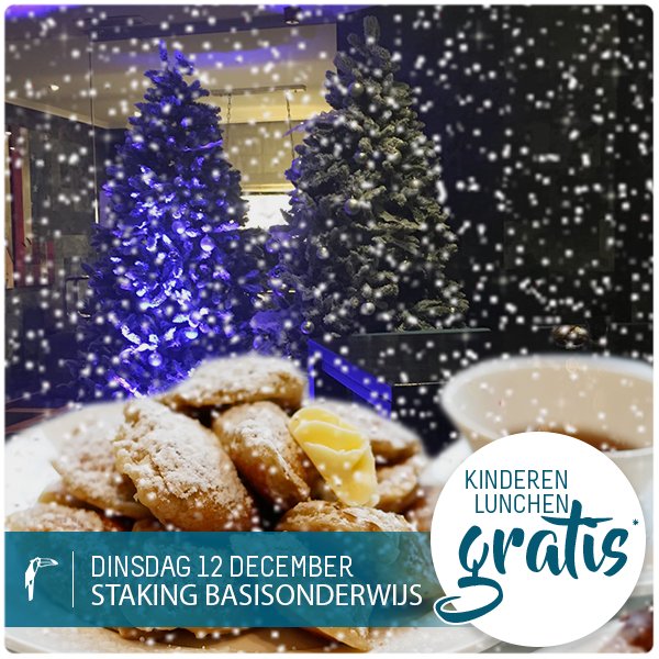 Heb je kinderen jonger dan 12 jaar? Dan eten zij op 12 december GRATIS bij ons lunchbuffet! Het mooiste is dat ons restaurant al volledig is omgetoverd in kerstsfeer, gezellig toch? 🎄
Reserveer via +31 33 434 53 45 of leusden@valk.com.