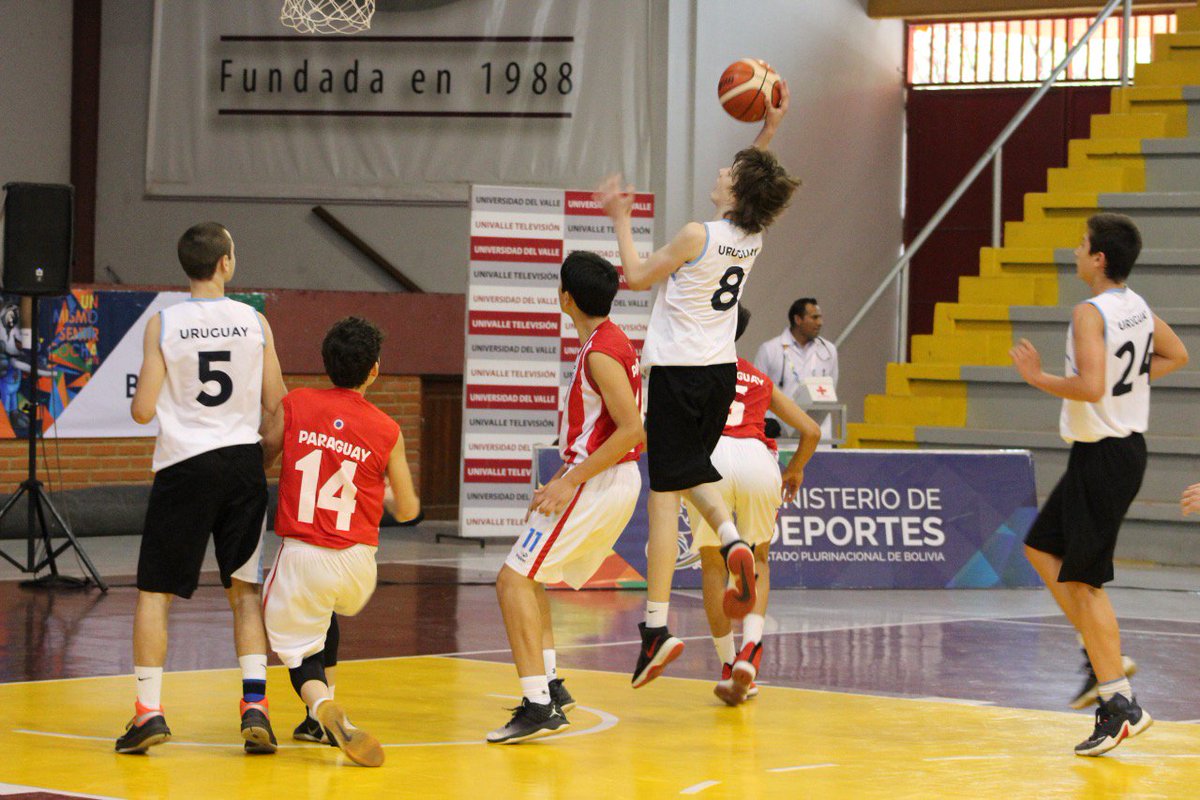XXIIICocha2017's tweet photo. Uruguay avanza a la final en baloncesto masculino. https://t.co/dHbn3a5bSU