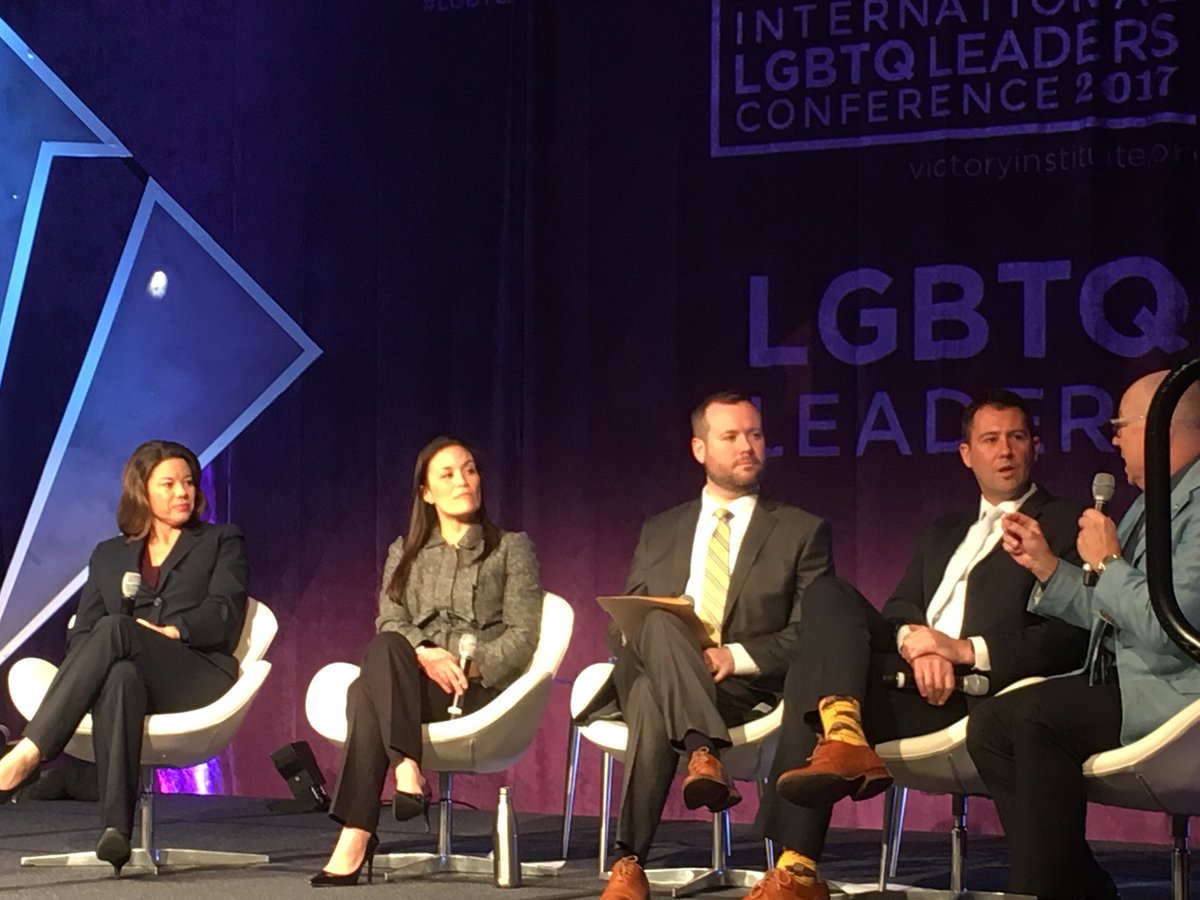 HKSLGBTQ's tweet photo. Congressional candidates @ #LGBTQLeaders17 sharing their insights on being openly gay and running for office. “If you don’t expect me to stand up for myself, how can you expect me to stand up for you” Gina Ortiz Jones, U.S Congressional Candidate (Texas). Be your authentic self! https://t.co/gESg4Q11sZ