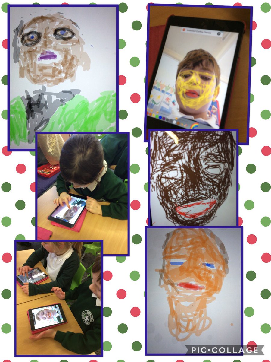 DovedaleY1's tweet photo. 1C loved using the art app to create their self portraits! 👩🏽👦🏼🌈 #year1art #year1computing #digitalimagery #AndyWarhol https://t.co/2jTZ13XWtN