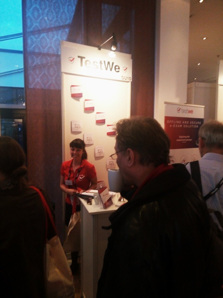 testwe_eu's tweet image. Last minutes to ask your questions about e-assessment. Meet us at @testwe_eu booth, SU10 Startup aera @OEBconference #startups #edtech #etesting #eassessment #OEB17