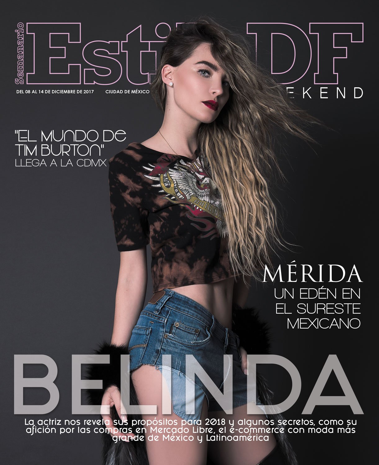 EstiloDF Twitter: "¡HOY es viernes de #EstiloDFWeekend! En portada: @belindapop La actriz nos revela sus propósitos para el 2018 y algunos secretos, como su afición por las compras en @Mercadolibre, el