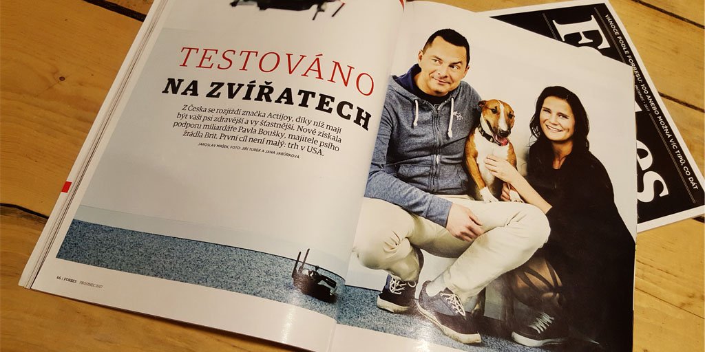 Actijoy's tweet photo. Have you already read the new Forbes? Check out what´s new at Actijoy and read about our next steps to better the lives of our pets. 😉🐕>> https://t.co/IlgcHuJDpt #dogactivitytracker #prototype #forbes @Actijoy #dogproduct #dogtracker #minibullterier #minibully #brit #britcare https://t.co/pSGpUEPnkr