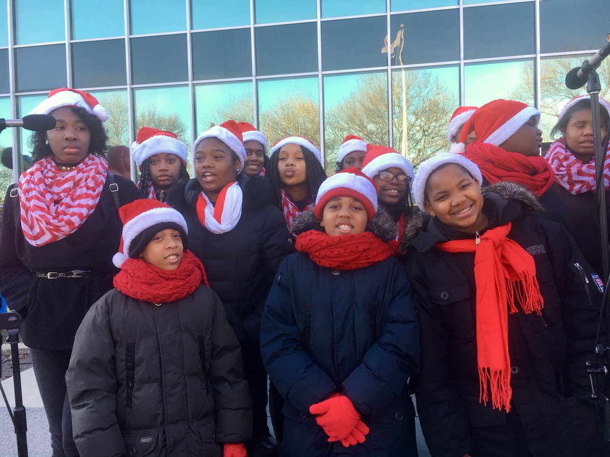 Thanks to the beautiful voices and faces of the Saint Sabina Selah Youth Choir for joining us at the #WGNToyDrive !