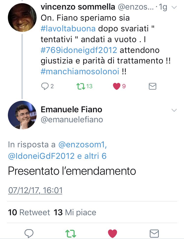 IdoneiGdF2012's tweet photo. @MagdaZanonii @emanuelefiano @pdnetwork @SenatoriPD @matteorenzi @meb @AlessiaMorani @danielecina @PaoloGentiloni @orfini @stefanoesposito https://t.co/ba07NiEPfs @mariannamadia @emanuelefiano @MagdaZanonii @matteorenzi @PaoloGentiloni @PPBaretta https://t.co/AUm5Hjy3q7 non riusciamo a leggere il testo emendativo? Siamo qui da anni a ribadire #ESAURIMENTO GRADUATORIA @IdoneiGdF2012 COME LA 2010 e 2011 già assunti.. https://t.co/7JfJdFO9ee