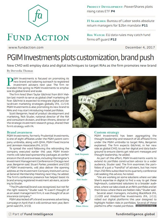 In this week's Fund Action Issue. <a href="/PGIM/">PGIM</a> <a href="/ETFcom/">etf.com</a> @ETFtrends bit.ly/2j9DEzR Not a member yet? Contact membership@fundintelligence.global #mutualfunds #funds #news #investment #data #tech #rules