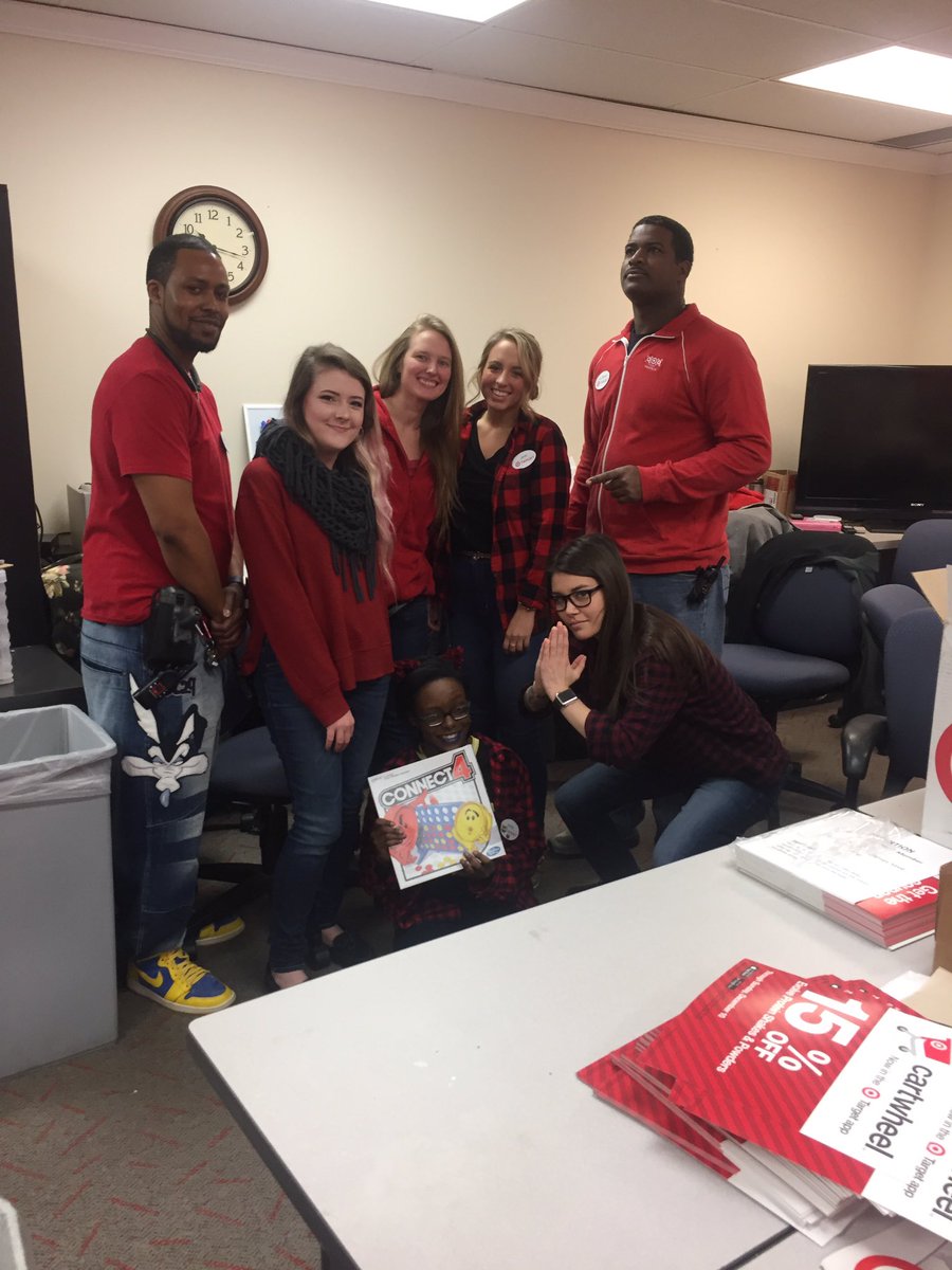 Fun Friday huddle here at 1350 connect 4 edition!!!