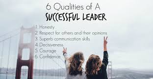 6 qualities of a successful leader...