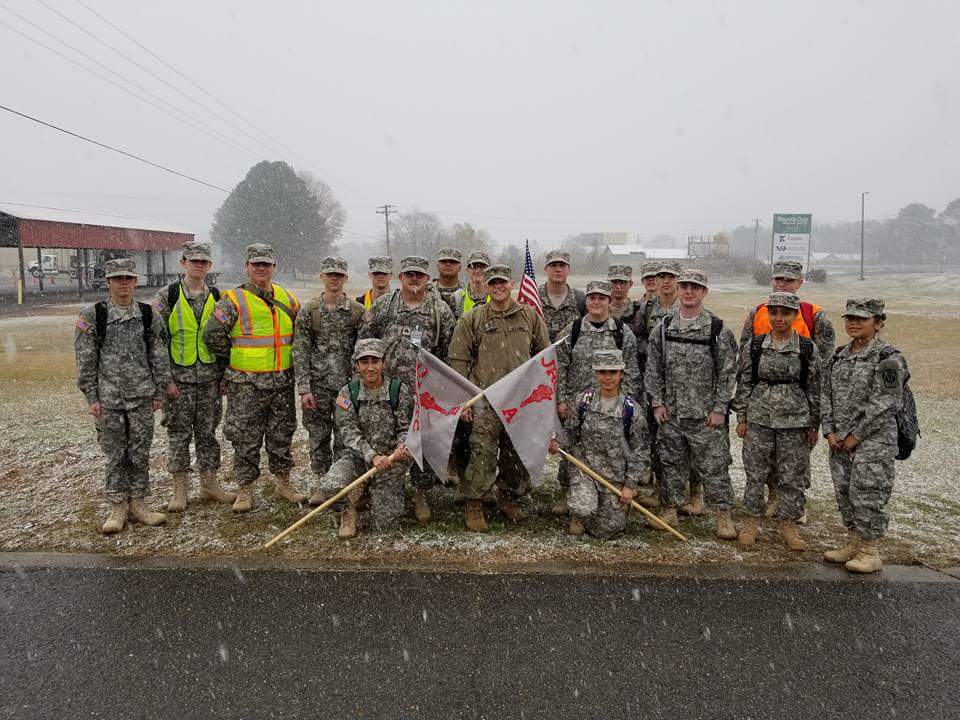 MTS_CareerTech's tweet photo. Marshall Technical JROTC's first North Pole Stroll 5k Ruck March! Special thanks to JROTC instructor SSG Lee and National Guard recruiter SSG Murray for making this event happen for our students! @marshall_school @CindyWigleySup @Bondsjy https://t.co/j2E5WLAp1S