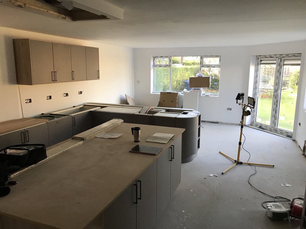 New kitchen in time for #christmas #cambridge #construction medlowconstruction.com