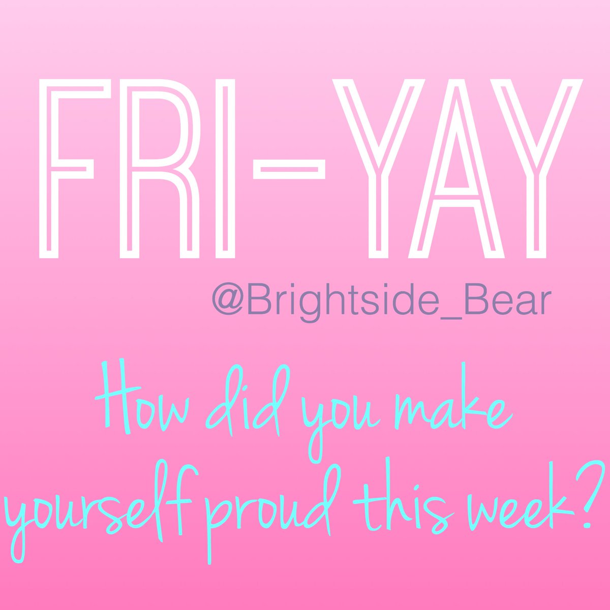Brightside_Bear's tweet image. IMPORTANT REFLECTION💙 how did you make yourself proud this week? 💙 New posts every week on Brightside Bear- link in bio! Sign up for emails for get my 30 days of #PositiveReflection and #blog updates! Sending love 💙 #MentalHealth #positivity #selfcare