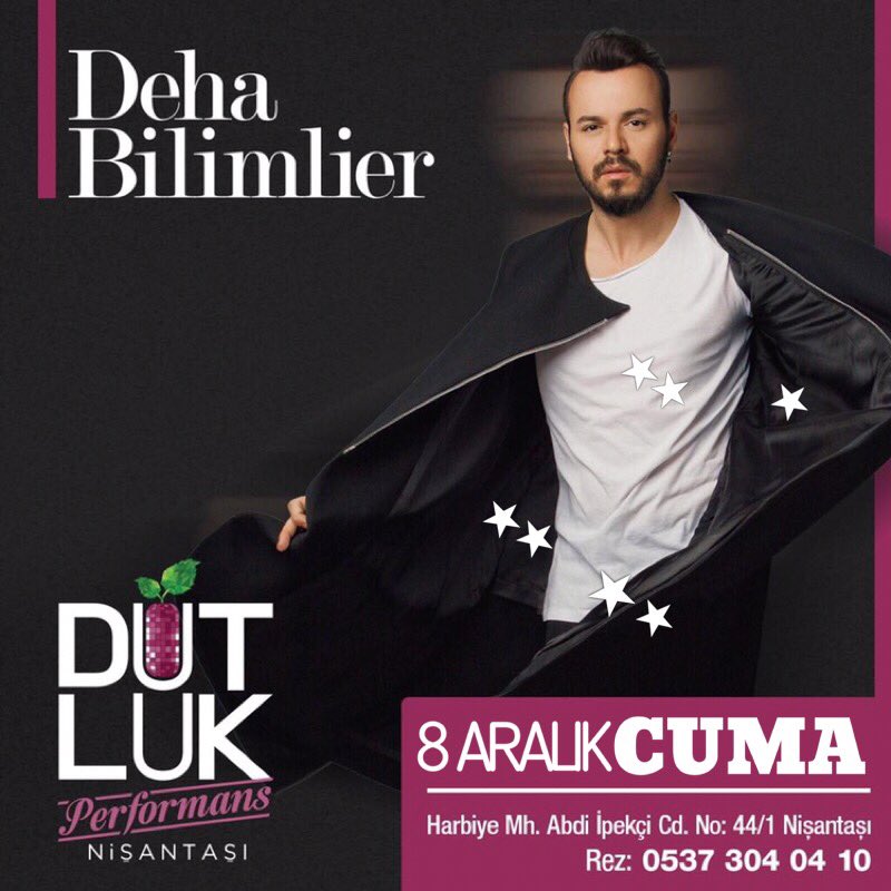 Bu gece Deha Bilimlier #dutlukperformans sahnesinde ..