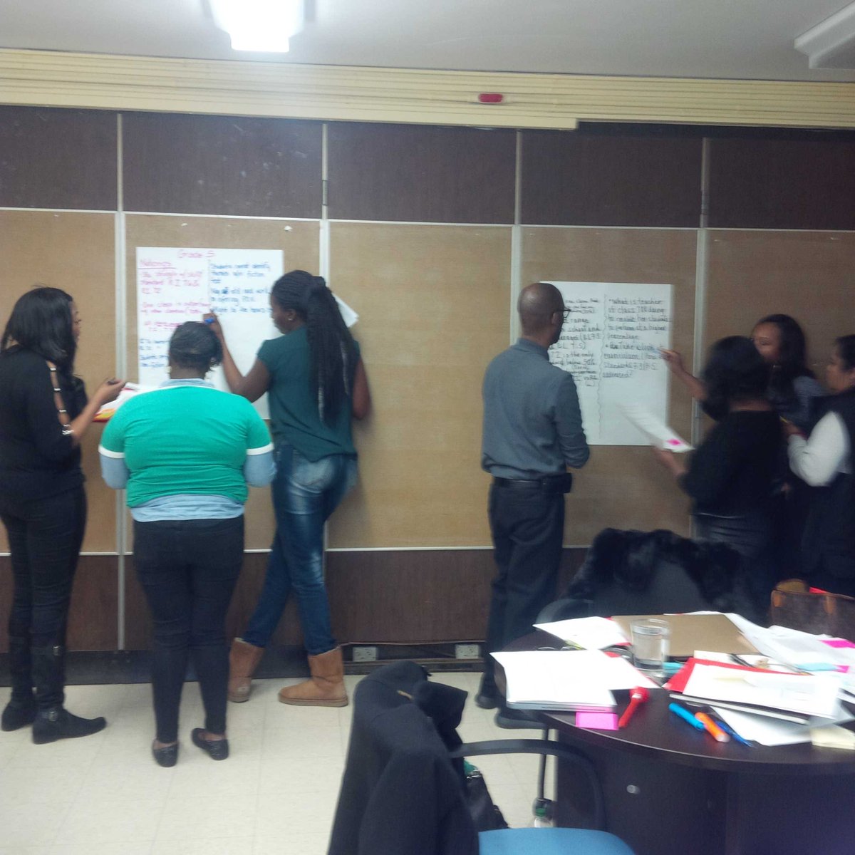 District5DSR's tweet photo. @District5NYC District 5 teachers dig into student data https://t.co/CXU5YygTkP