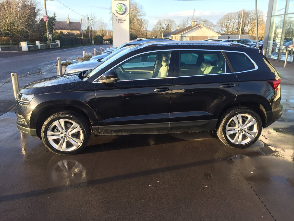 EtarrantSons's tweet photo. The all new Skoda #Karoq has arrived and is available for a test drive today! Your perfect Christmas present to you 🎅🏼 #ETarrantSkoda #simplyclever https://t.co/wlOeYJFfEX