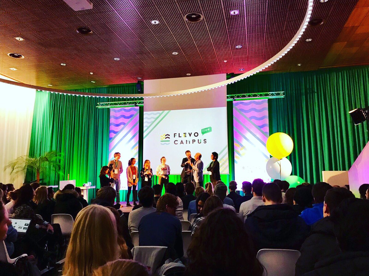 Wat een gave ochtend! @FlevoCampus zet een strak en heel leuk programma neer 👏🏻 #Almere daar gebeurt het 🔥 #food #innovation #hetkanhierecht