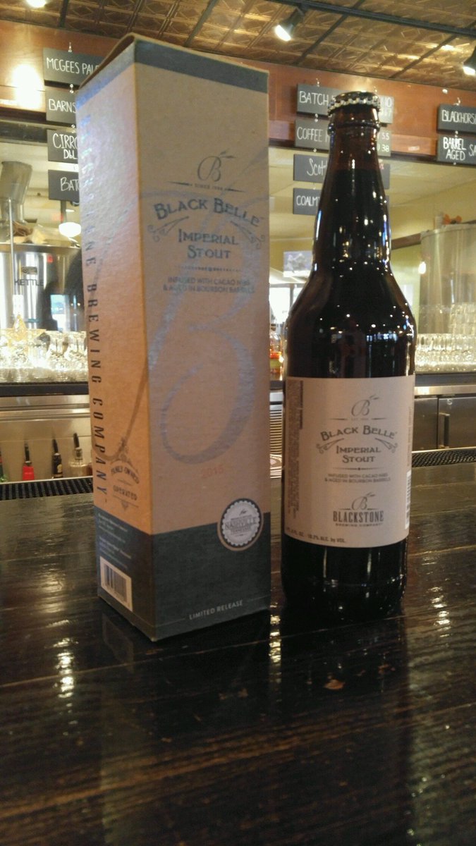 BlackhorseBrews's tweet photo. Look what we just got! @BlackstoneBrew 2015 Black Belle Imperial Stout! Get you tickets the festival now! 

#knoxbeer #nashbeer #tnbeer #tncraftbeer #beerfest #brawnybeerfest #whyknox #knoxrocks https://t.co/3aTg4Ms2h7