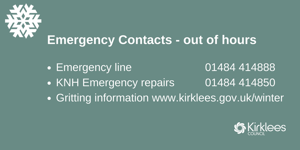 KirkleesCouncil's tweet photo. Whether you like snow or not, it looks like it's on its way. Our gritting crews will be ready,  follow @kirkleeswinter for the latest info. Please be a good neighbour and check in on anyone vulnerable or elderly. And take 2 mins to read this--> https://t.co/bIWWcRiROL https://t.co/H0ITAeEhzT