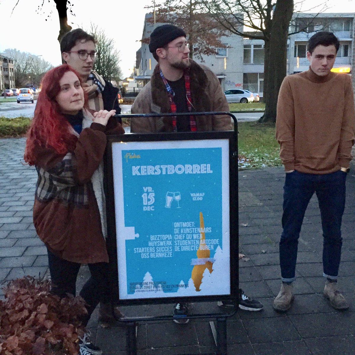 bizztopia's tweet image. Stoebird part 2: de uitnodiging Voor de Kerstborrel. #netwerken