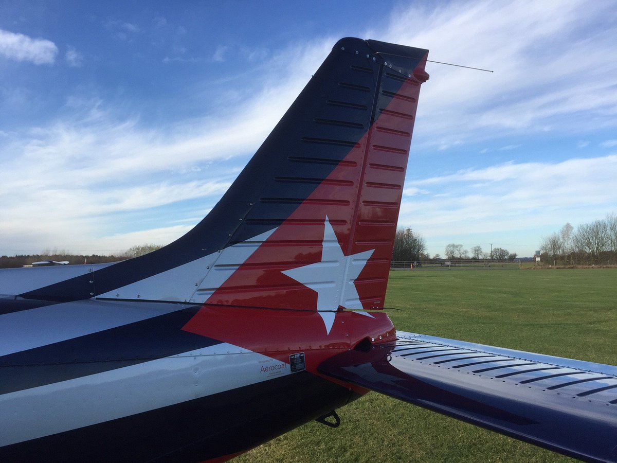 AerocoatTM's tweet photo. Viva la Aerocoat! The nano surface technology revolution continues on this Cuban inspired Turbo Saratoga. We're now taking Aerocoat bookings for the first quarter of 2018, drop us a line via 01787 222668 or info@aerocoatinternational.com #Aviation #Aircraft https://t.co/mWf0JFCSeG
