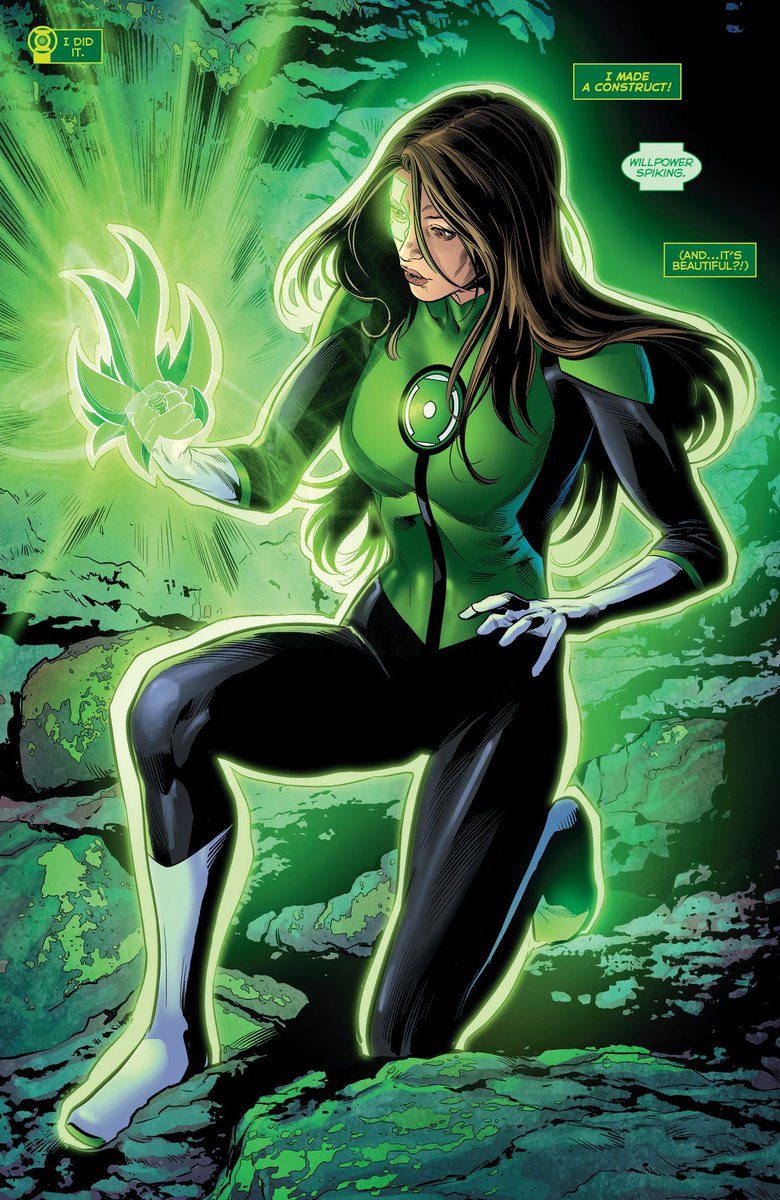 Shadewing's tweet image. #FlashbackFriday #BookOfOa #LanternCorps 

Jessica Cruz, Earth's newest Green Lantern, was created by Geoff Johns and Ethan Van Sciver. She made her full debut in Justice League #31!

@marsanj47 @Pranavpk95