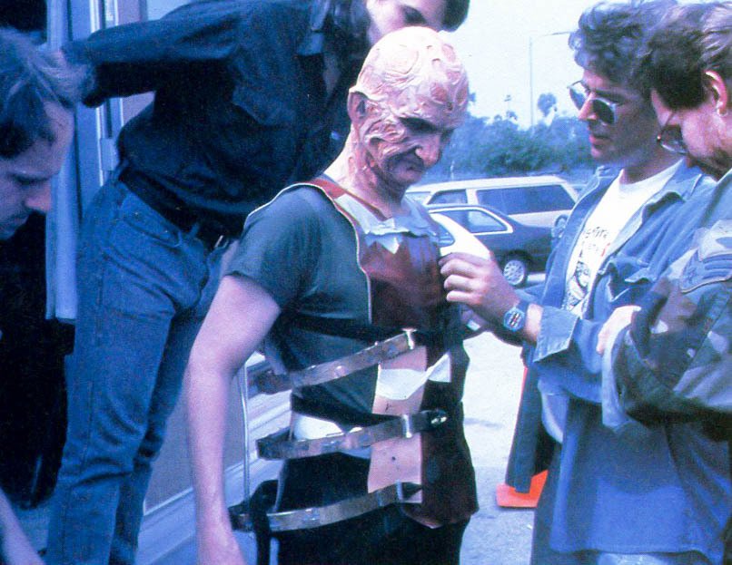 A unique photo of Robert Englund as Freddy from A Nightmare On Elm Street 5: