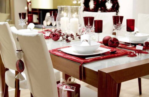 decoredonline's tweet photo. Here are some fun ideas for
your dining room.  Wrap the chairs with ribbons, bows and hanging https://t.co/S4Q7uMRlFs off your beautiful dishes.
Use cloth napkins with decorative rings. Don’t stop at just a center piece.
Include candles, ornaments, plants, flowers, and garlands. https://t.co/pt2TDIBF8Y