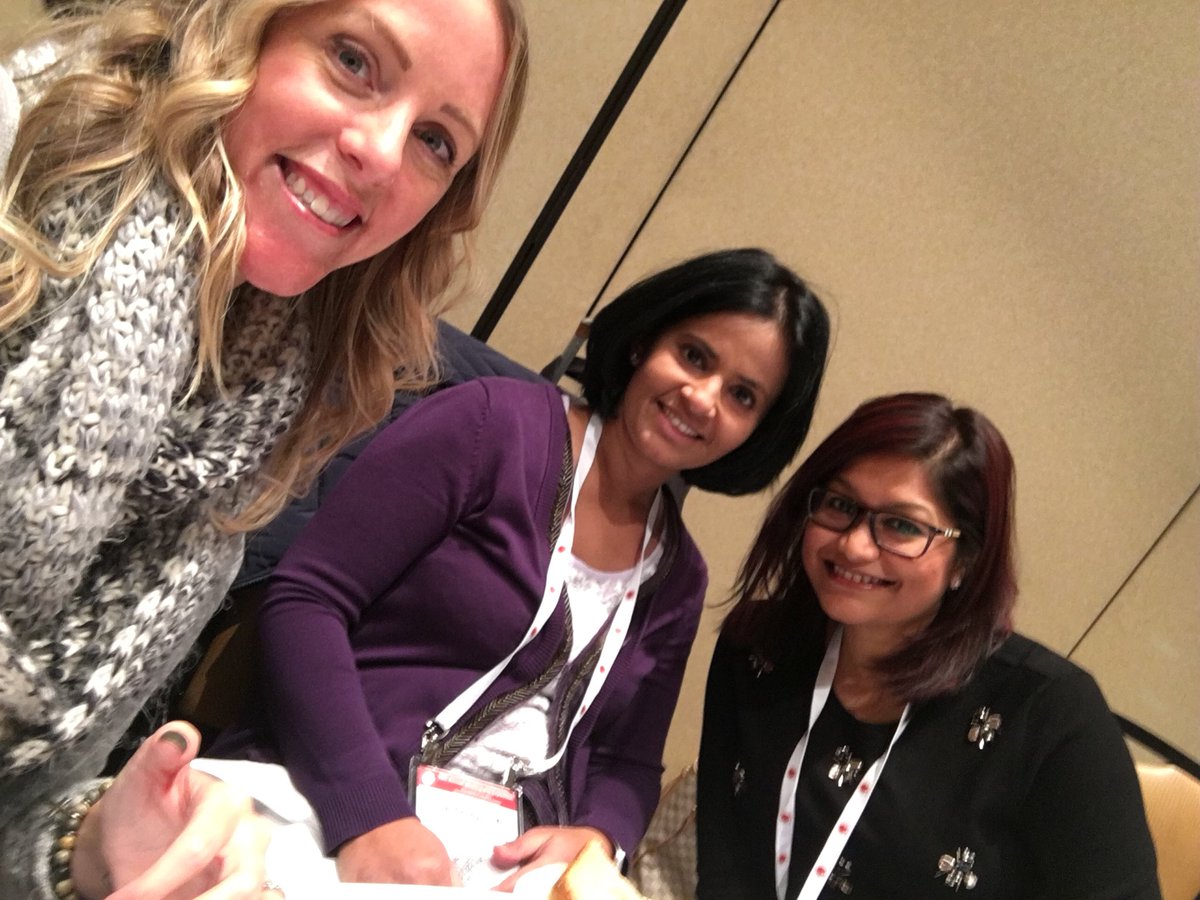 DrMMurphy's tweet photo. A mini #ASHMEI17 reunion at the Program Director’s Workshop at #ASH17! @PallawiTorkaMD @PerepuUsha #MedEd https://t.co/P2uNDvHNMl