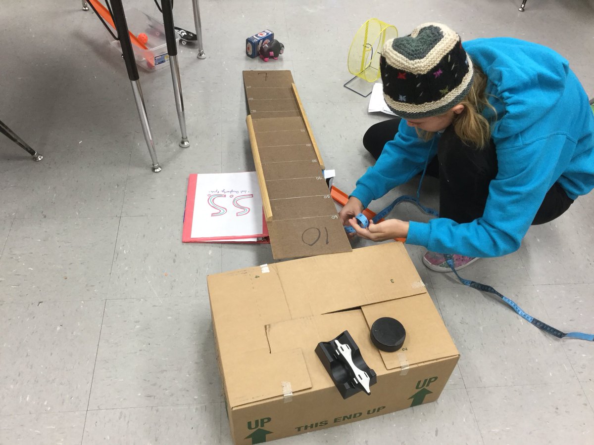 STEMisMyFuture's tweet photo. #WMSSTEMGJ students investigating the application of Newton’s Laws!  #inquiry #PBL #applyingscience https://t.co/dp8riOodVP