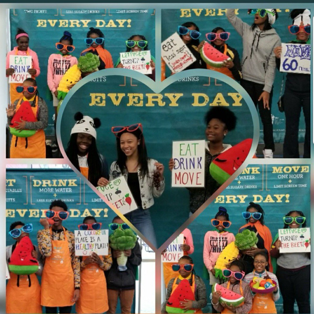 DRice_PE's tweet image. Fun photos with healthy messages at Sylvan MS#TandLworks @APSCAO @APSSylvanHills @CarstarphenMJ @hpchief @zackoryk