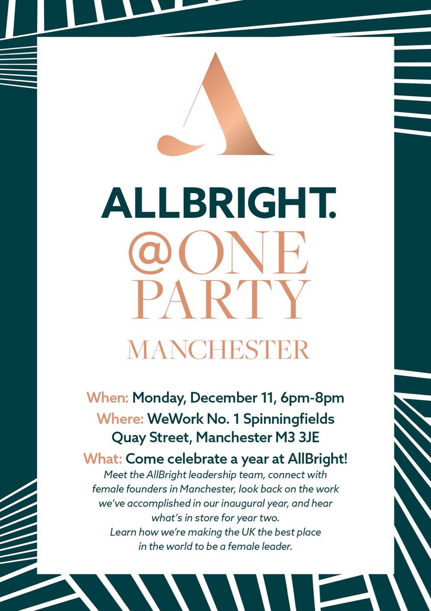 favouriteplaces's tweet photo. Very excited to be on the panel for @weareAllBright one year celebration on Monday https://t.co/BPIE3MqMlr