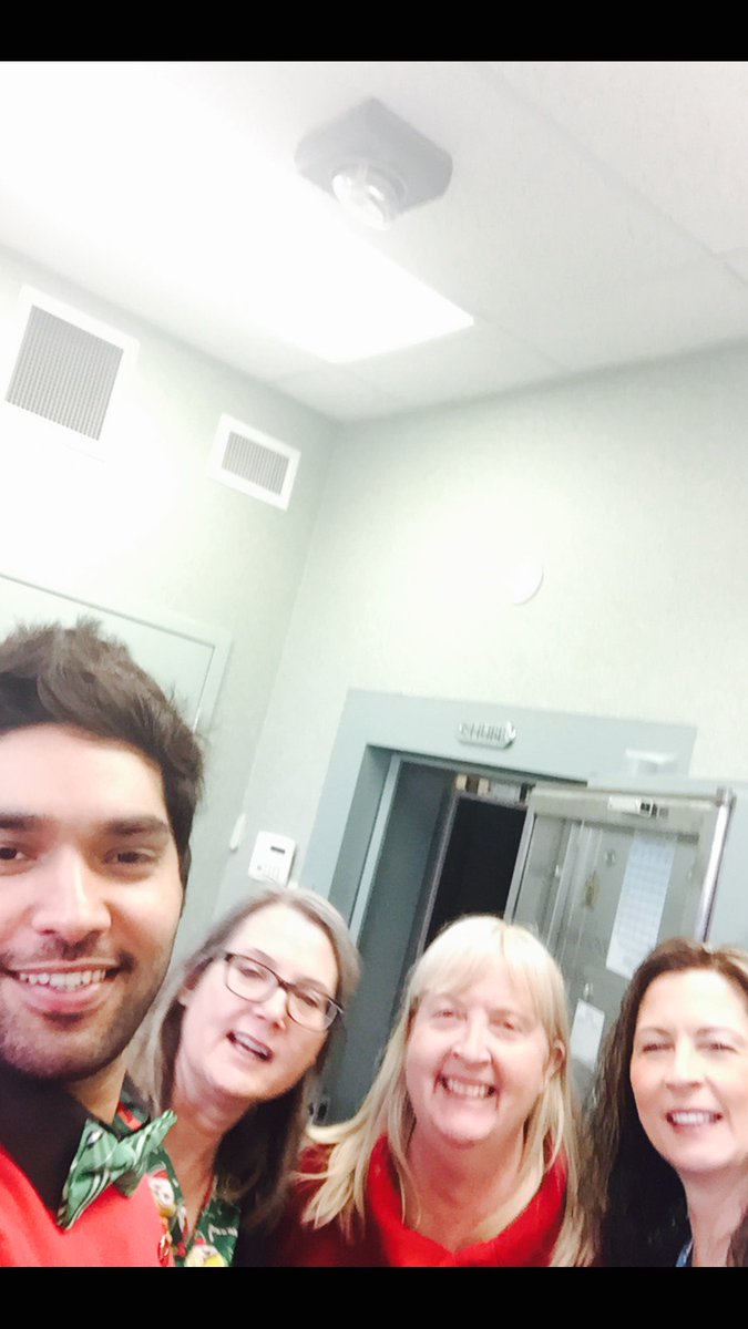 When your work life is more fun than your personal life! Wearing the ugly on for "United Way Giving Selfie Day" Team Mayerthorpe <a href="/ToddLinnen_TD/">Todd Linnen</a> #theABnexperience @AndrewP_TD #branches4uw